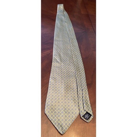 Arrow Green Blue 100% Imported Silk Men’s Neck Tie Made In Usa - Picture 3 of 9